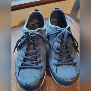 Dansko Paisley Navy Blue Athletic Shoe